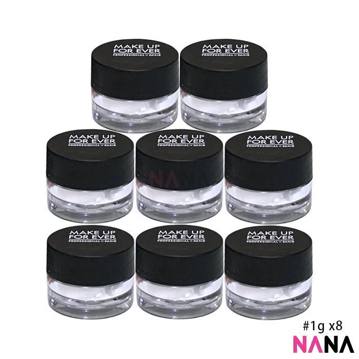 MAKE UP FOR EVER HD Skin Perfecting Loose Powder #0.1 Sample Pack (1g x 8/4) - Image 4