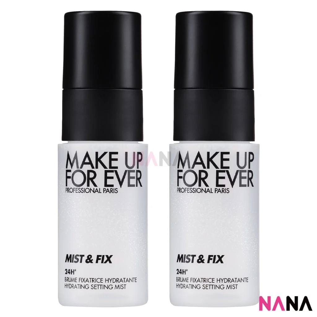 MAKE UP FOR EVER MIST & FIX 24H Hydrating Setting Mist Sample Pack (30ml x 3/2/1) - Image 5
