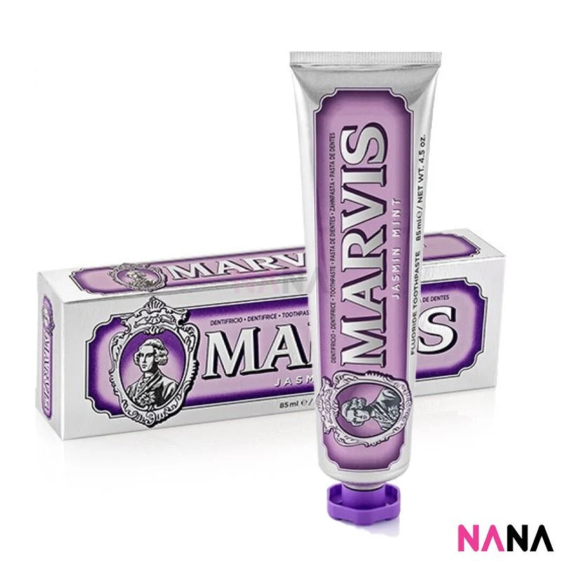 Marvis Whitening Anti-Tartar Toothpaste From Italy 85ml (Cinnamon Mint / Amarelli Licorice / Aquatic Mint / Jasmin Mint / Classic Strong Mint) - Image 3