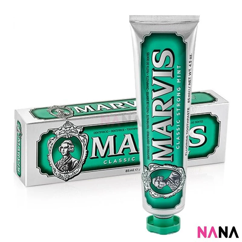 Marvis Whitening Anti-Tartar Toothpaste From Italy 85ml (Cinnamon Mint / Amarelli Licorice / Aquatic Mint / Jasmin Mint / Classic Strong Mint) - Image 4