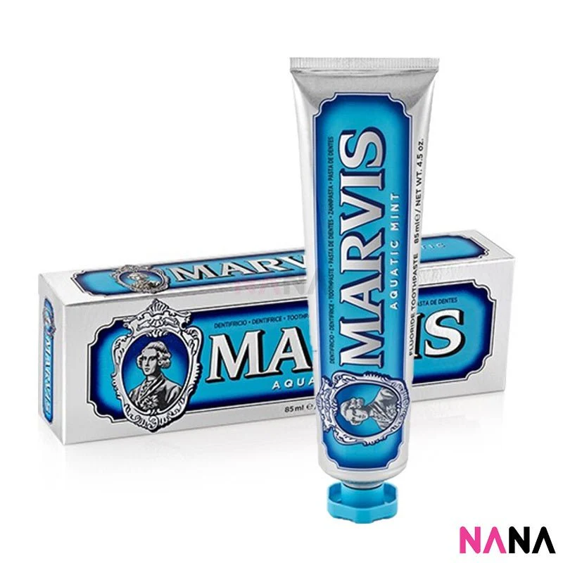 Marvis Whitening Anti-Tartar Toothpaste From Italy 85ml (Cinnamon Mint / Amarelli Licorice / Aquatic Mint / Jasmin Mint / Classic Strong Mint) - Image 5