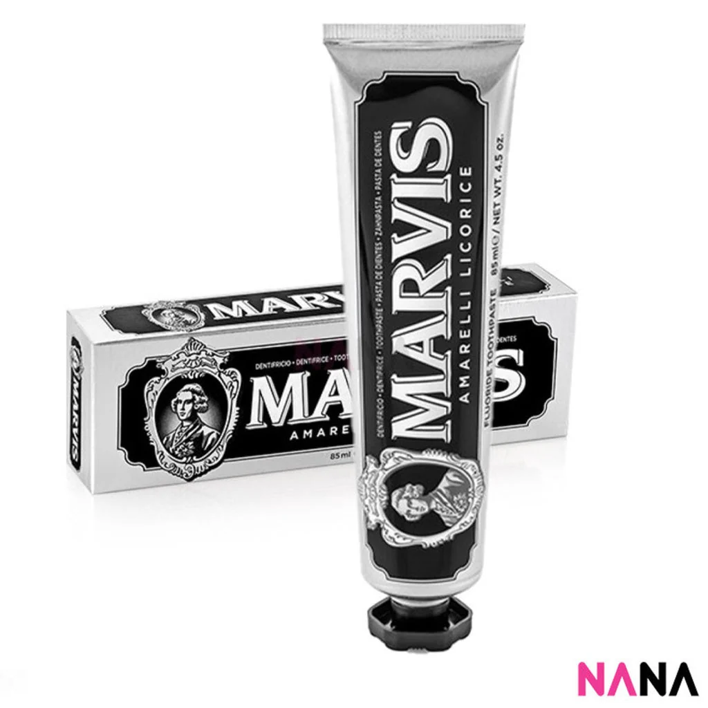 Marvis Whitening Anti-Tartar Toothpaste From Italy 85ml (Cinnamon Mint / Amarelli Licorice / Aquatic Mint / Jasmin Mint / Classic Strong Mint) - Image 6