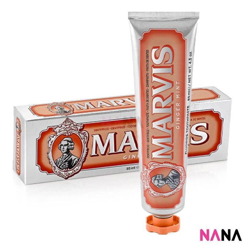 Marvis Whitening Anti-Tartar Toothpaste From Italy 85ml (Cinnamon Mint / Amarelli Licorice / Aquatic Mint / Jasmin Mint / Classic Strong Mint) - Image 8