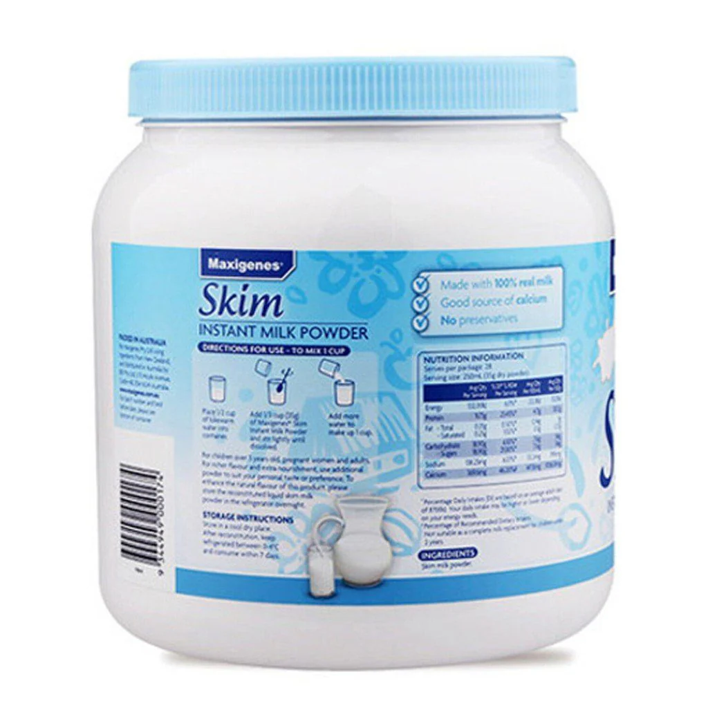 Maxigenes Skim Instant Milk Powder 1kg - Image 3