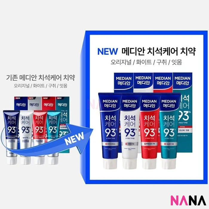 Median 93% Dental IQ Toothpaste - White (3 pcs) - Image 3