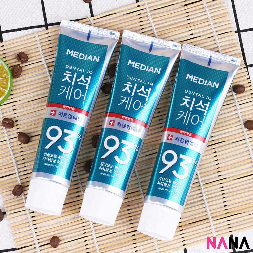 Median Median 93% Dental IQ Toothpaste - Green 120g x 3 - Image 3