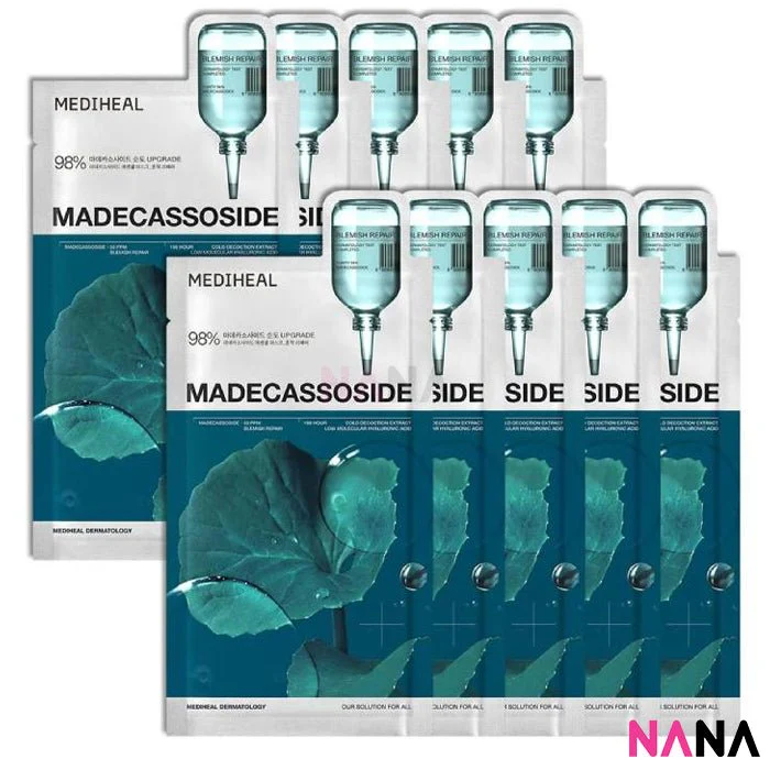 MEDIHEAL Madecassoside Essential Mask 10pcs - Image 4