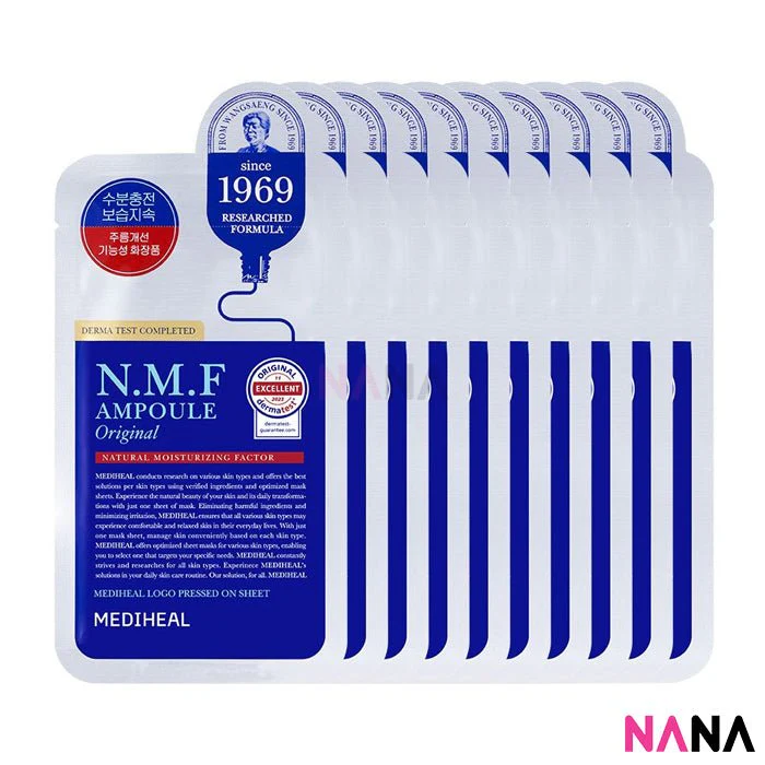 Mediheal N.M.F Aquaring Ampoule Mask (10pcs) - Image 4