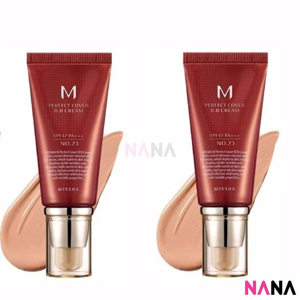Missha Perfect Cover BB Cream SPF42 PA+++ No.23 50ml 2pcs