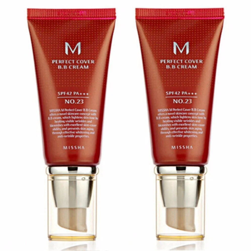 Missha Perfect Cover BB Cream SPF42 PA+++ No.23 50ml 2pcs - Image 2