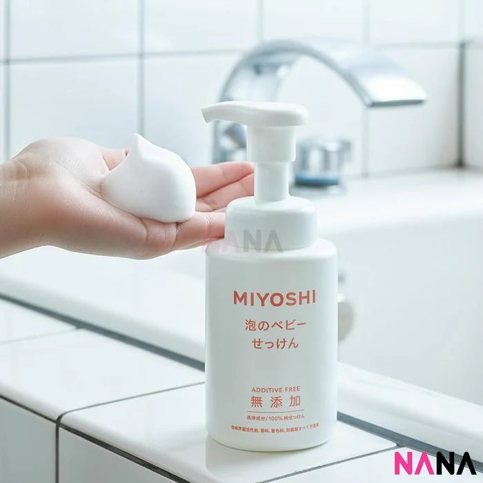 Miyoshi Additive-Free Foaming Baby Soap 250ml - Image 3