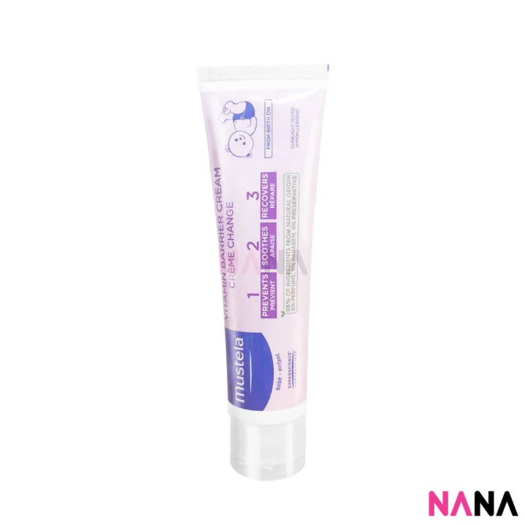Mustela 1-2-3 Vitamin Barrier Cream (50ml/ 100ml) - Image 2