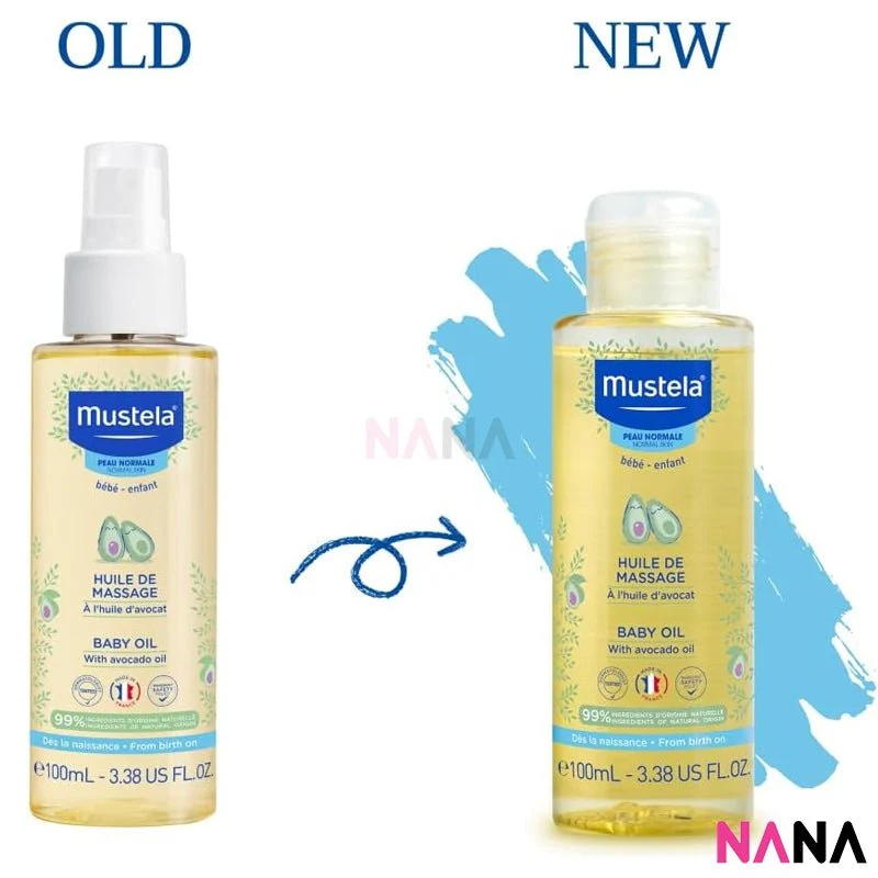 Mustela Baby Massage Oil (100ml) - Image 2