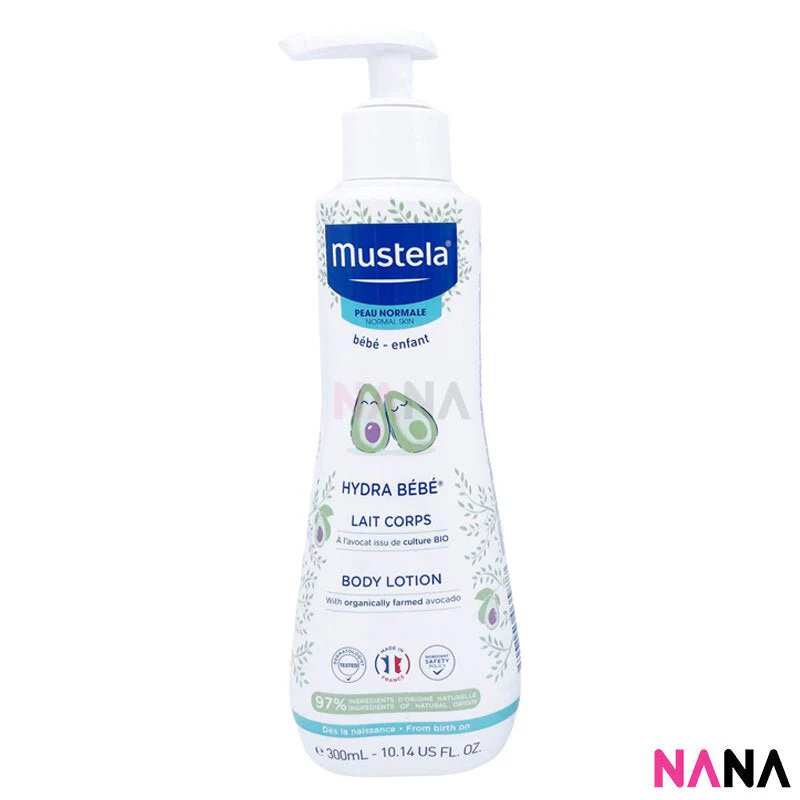 Mustela Hydra Bebe Body Lotion 300ml x3 - Image 3
