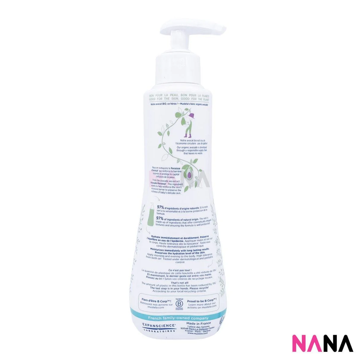 Mustela Hydra Bebe Body Lotion 300ml x3 - Image 4