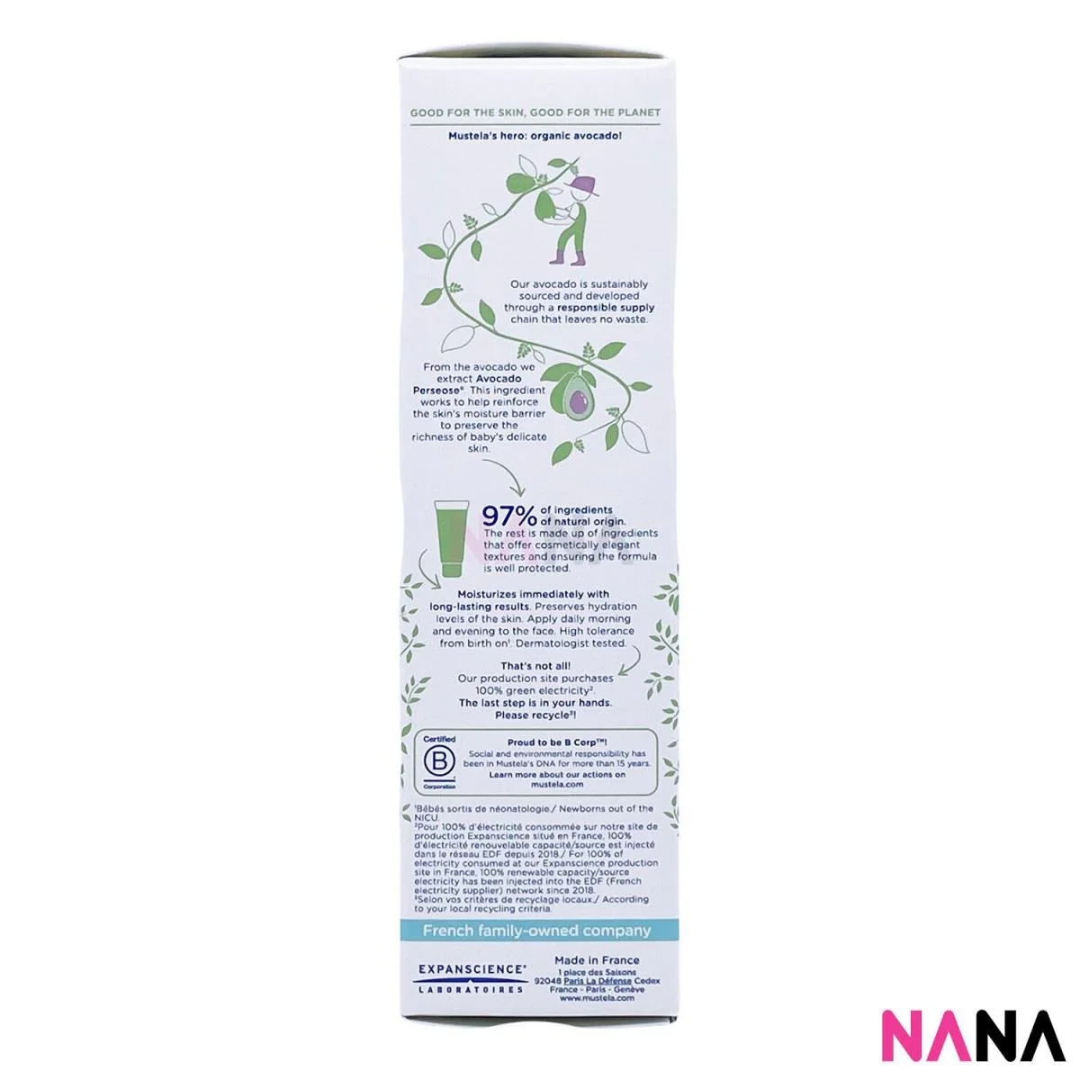 Mustela Hydra Bebe Facial Cream 40ml x 2 - Image 3
