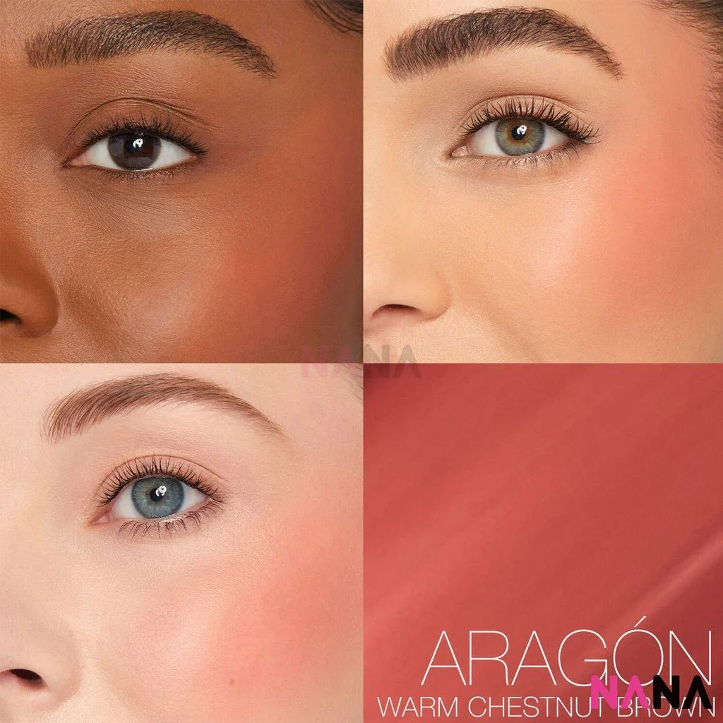 NARS Afterglow Liquid Blush # ARAGON - Warm chestnut brown 7ml - Image 3
