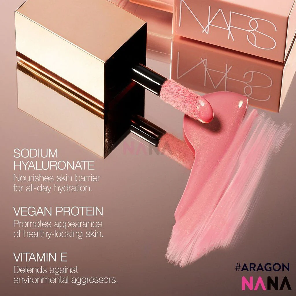 NARS Afterglow Liquid Blush # ARAGON - Warm chestnut brown 7ml - Image 5