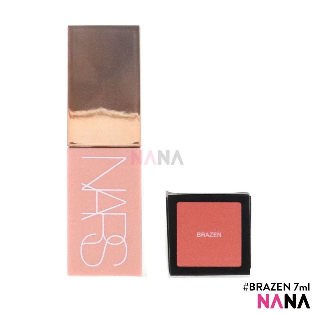 NARS Afterglow Liquid Blush BRAZEN - Coral Peach 7ml - Image 3