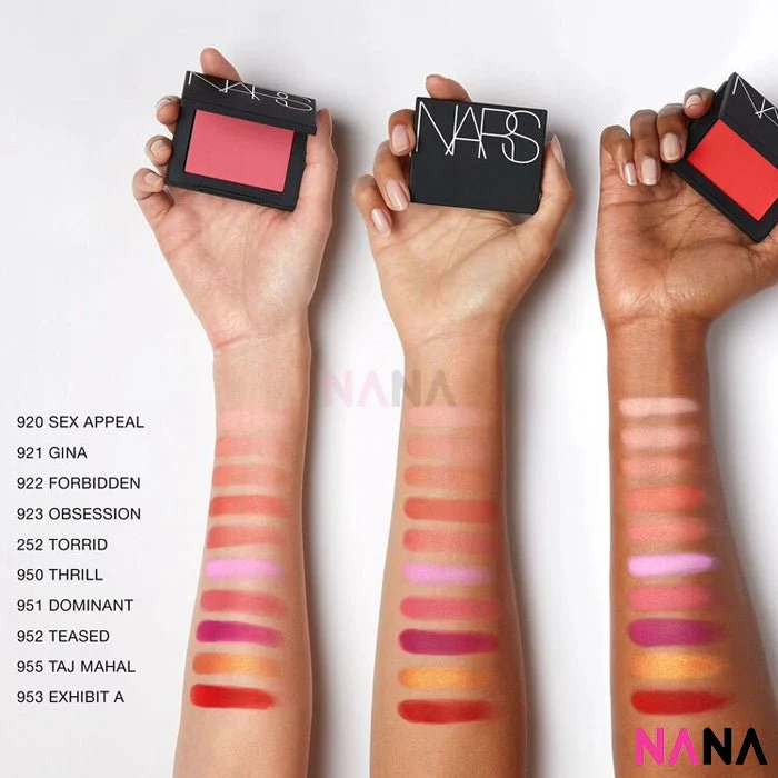 NARS Blush #Taj Mahal - Burnished orange with golden shimmer 4.8g - Image 4
