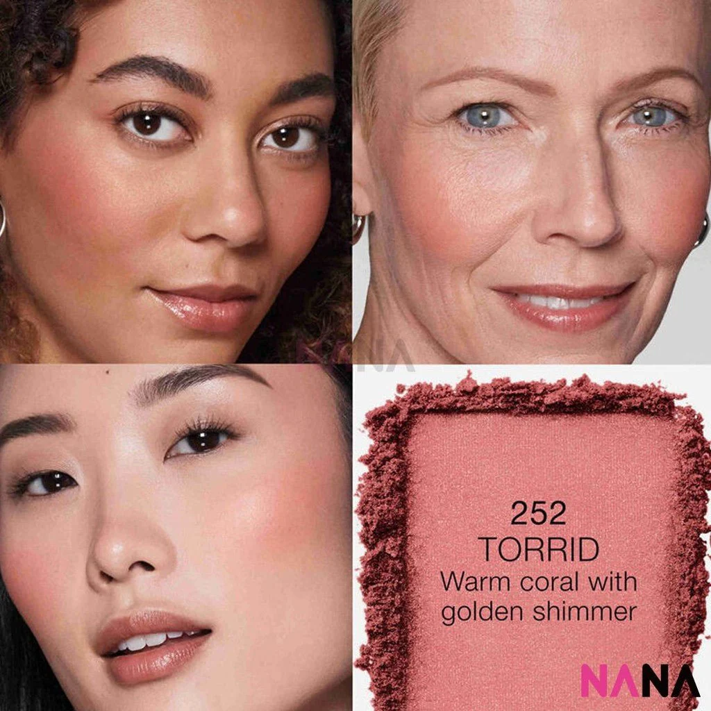 NARS Blush # TORRID - Warm coral with golden shimmer 4.8g - Image 2
