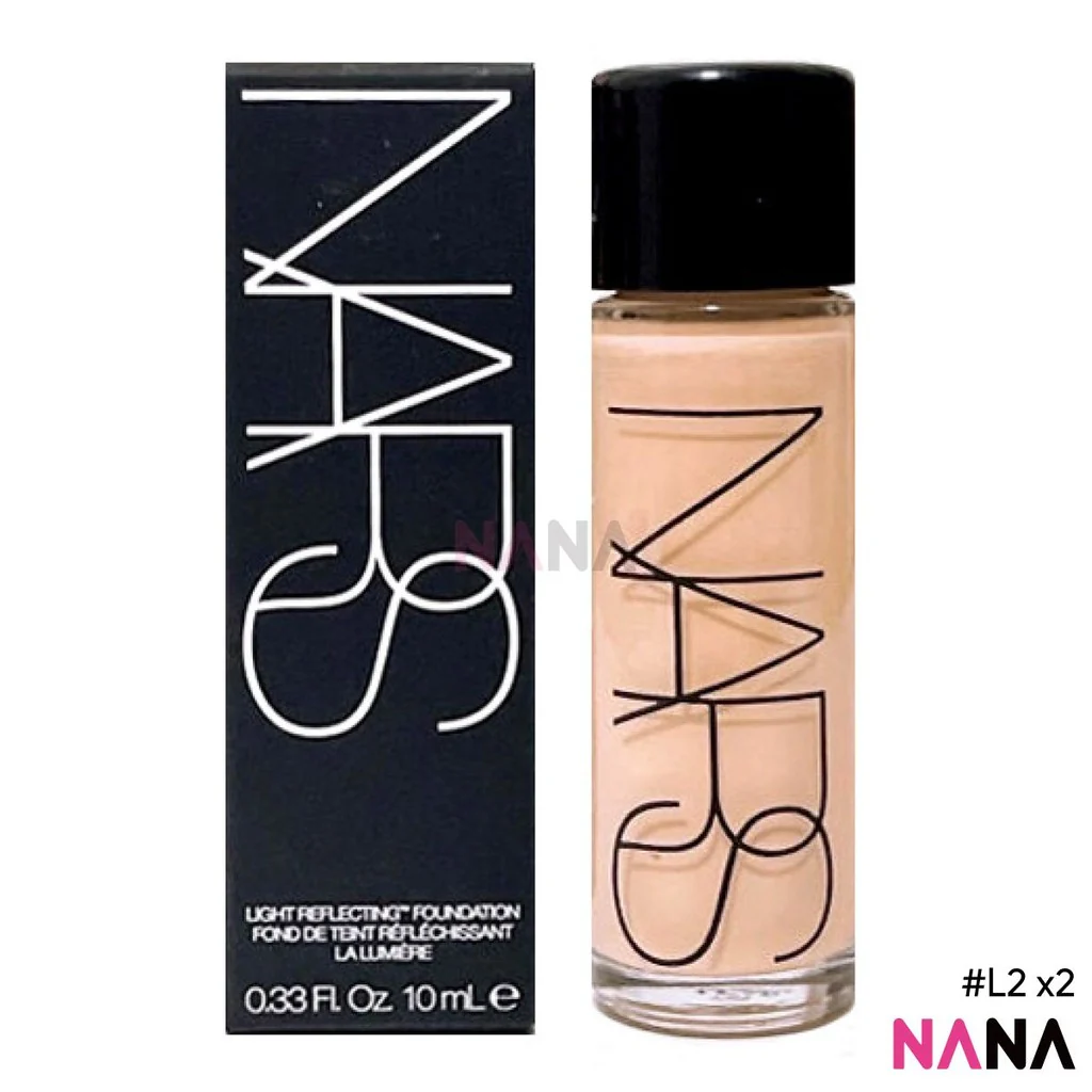 NARS Mini Light Reflecting Foundation L2 Sample Pack (10ml x 2/4) - Image 2