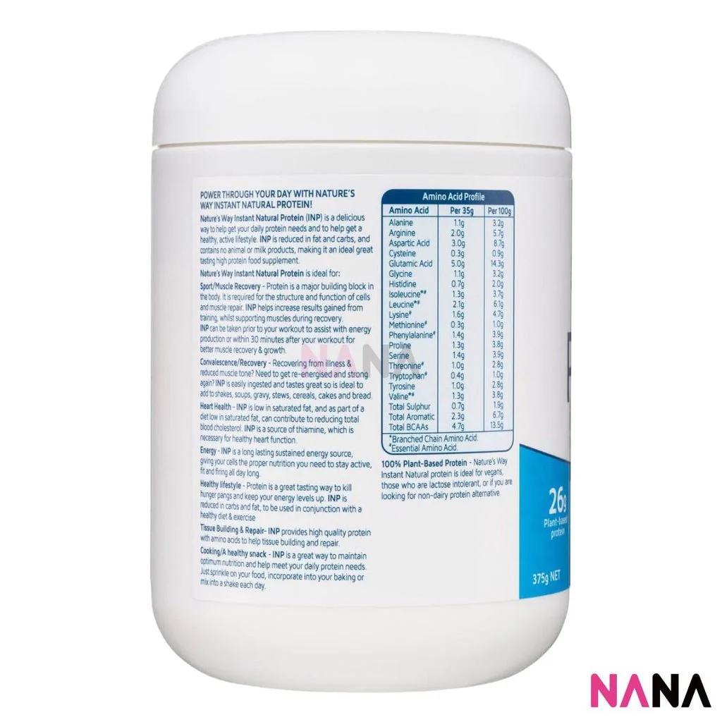 Nature's Way Instant Natural Protein Vanilla 375g - Image 3
