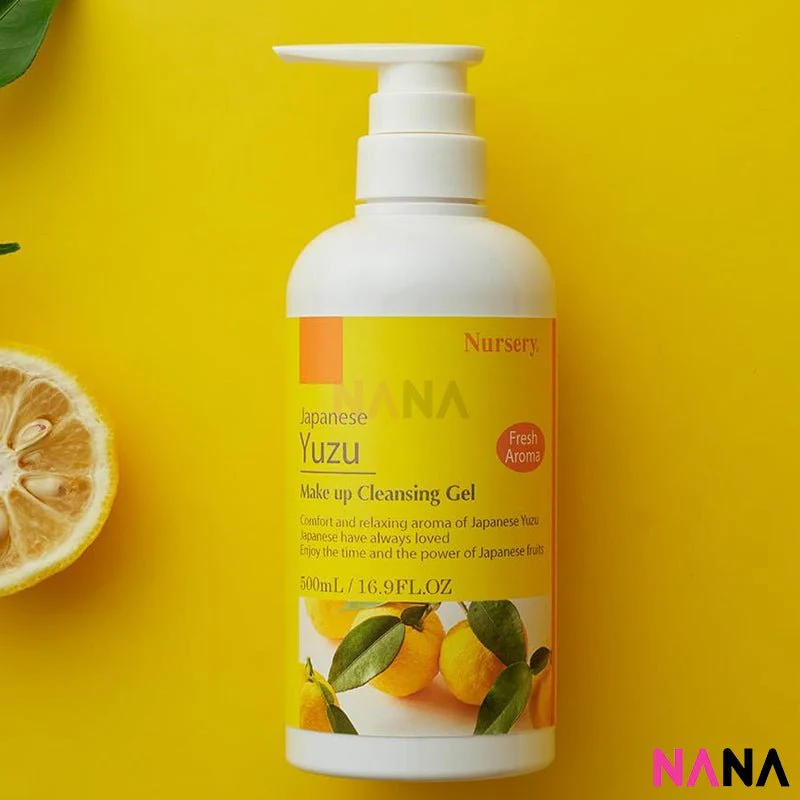Nursery Yuzu Makeup Cleansing Gel 500ml - Image 3