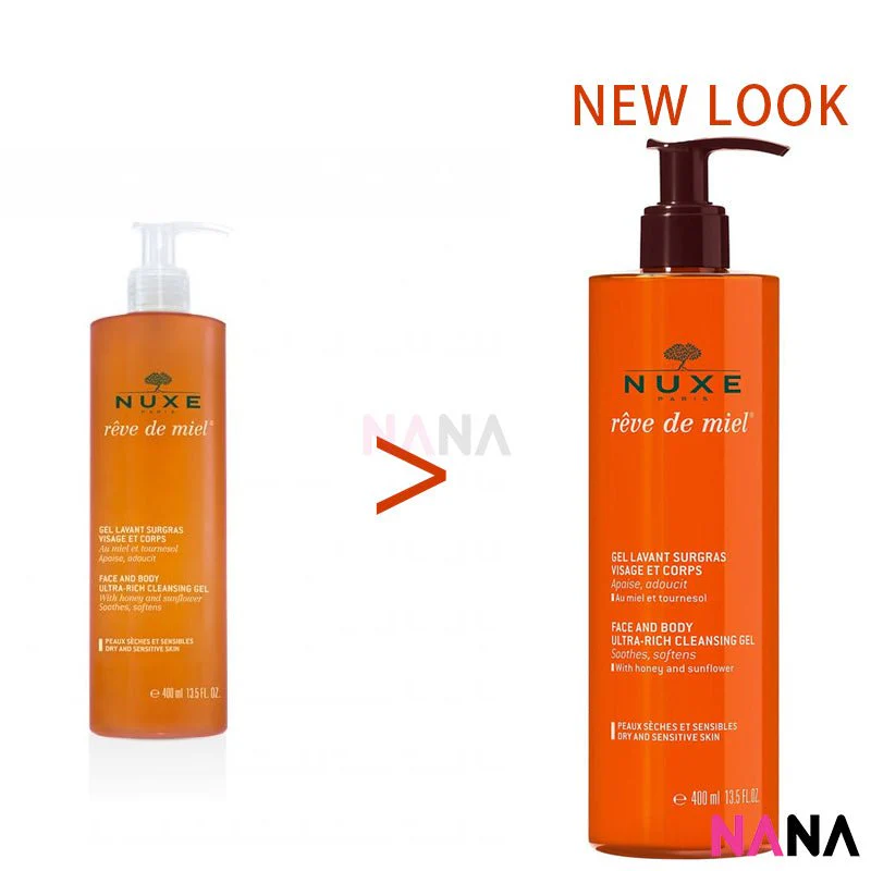 Nuxe Reve De Miel Face And Body Ultra-Rich Cleansing Gel 400ml - Image 2