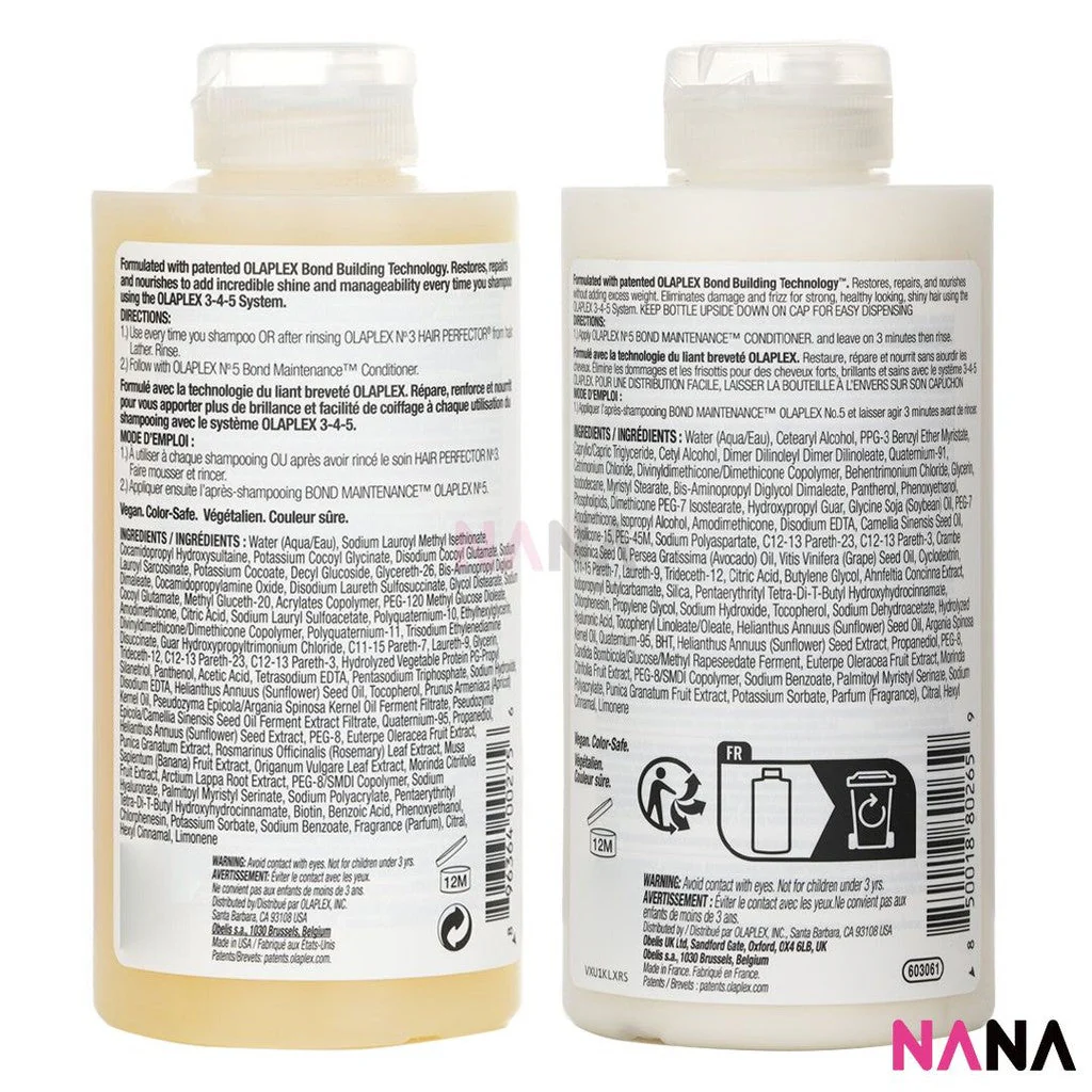 Olaplex Bond Maintenance Set: No.4 Shampoo 250ml + No.5 Conditioner 250ml - Image 2