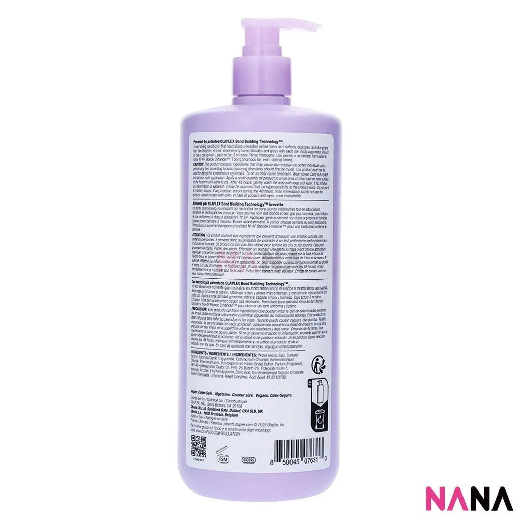 Olaplex No.5P Blonde Enhancer Toning Conditioner 1000ml - Image 2