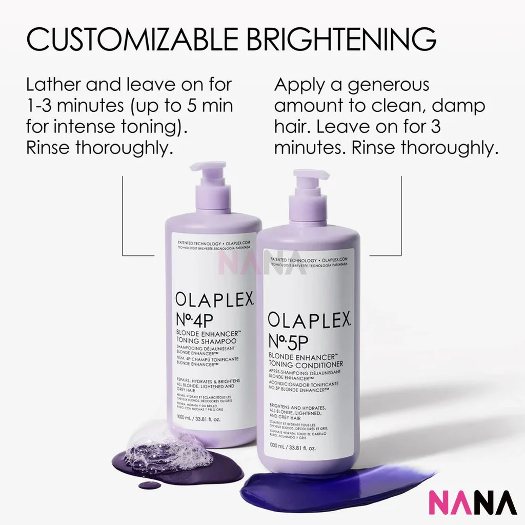 Olaplex No.5P Blonde Enhancer Toning Conditioner 1000ml - Image 3