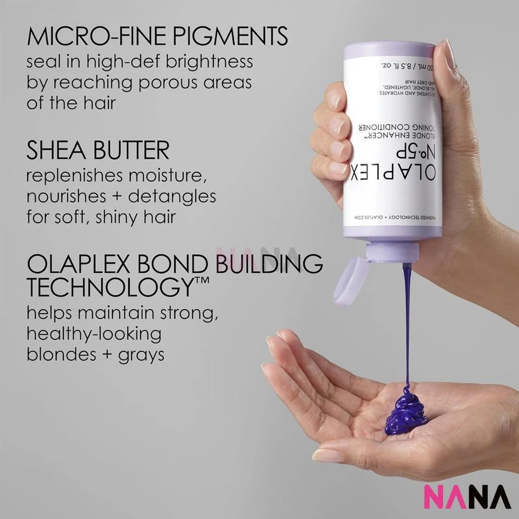 Olaplex No.5P Blonde Enhancer Toning Conditioner 1000ml - Image 5