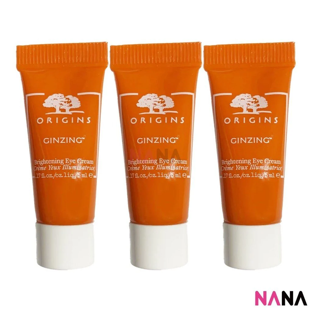 ORIGINS Brightening Eye Cream with Caffeine and Ginseng (Original) Sample Pack (5ml x 3/6) - Image 4