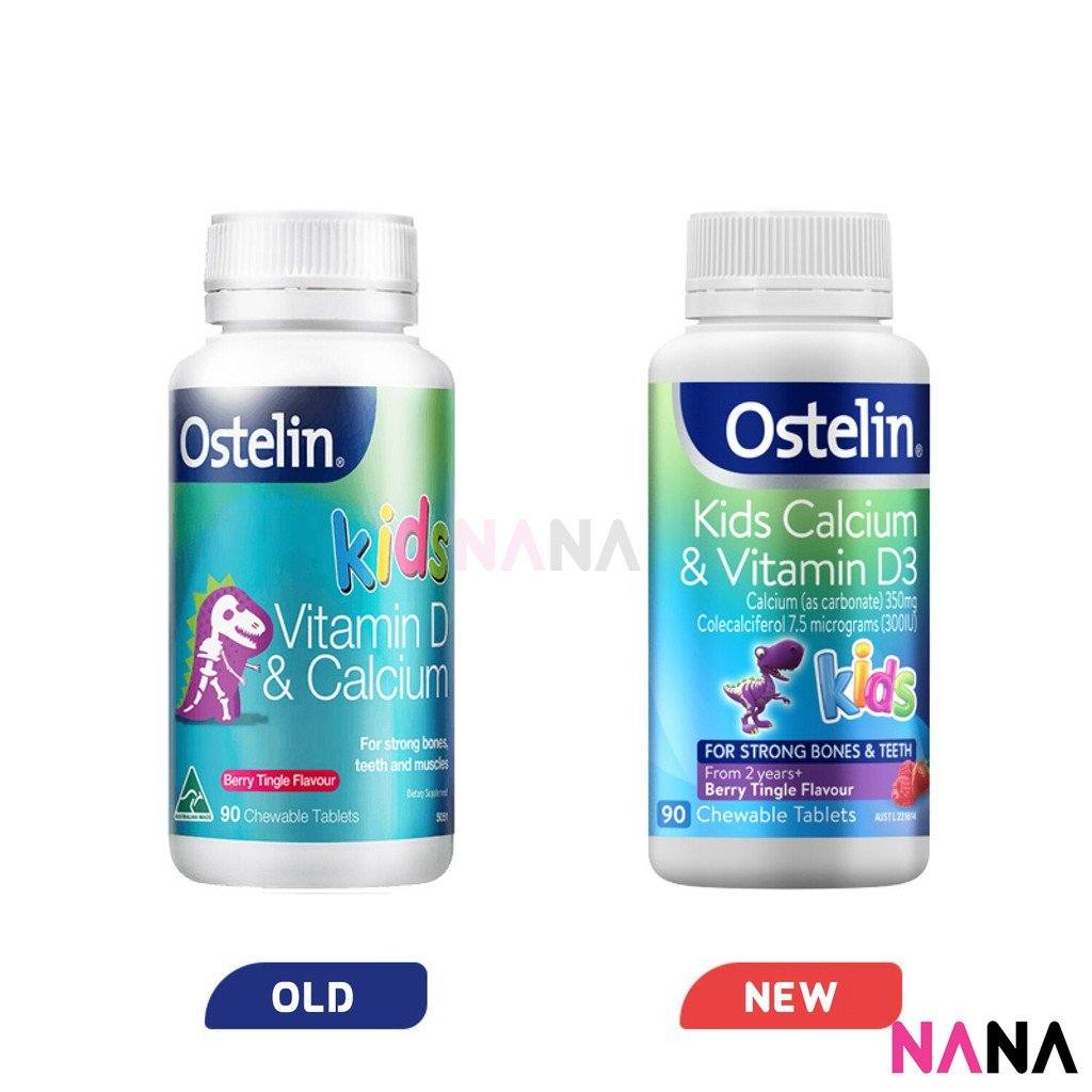 Ostelin Vitamin D & Calcium 90 Chewable Tablets for Kids [New Packaging] - Image 2