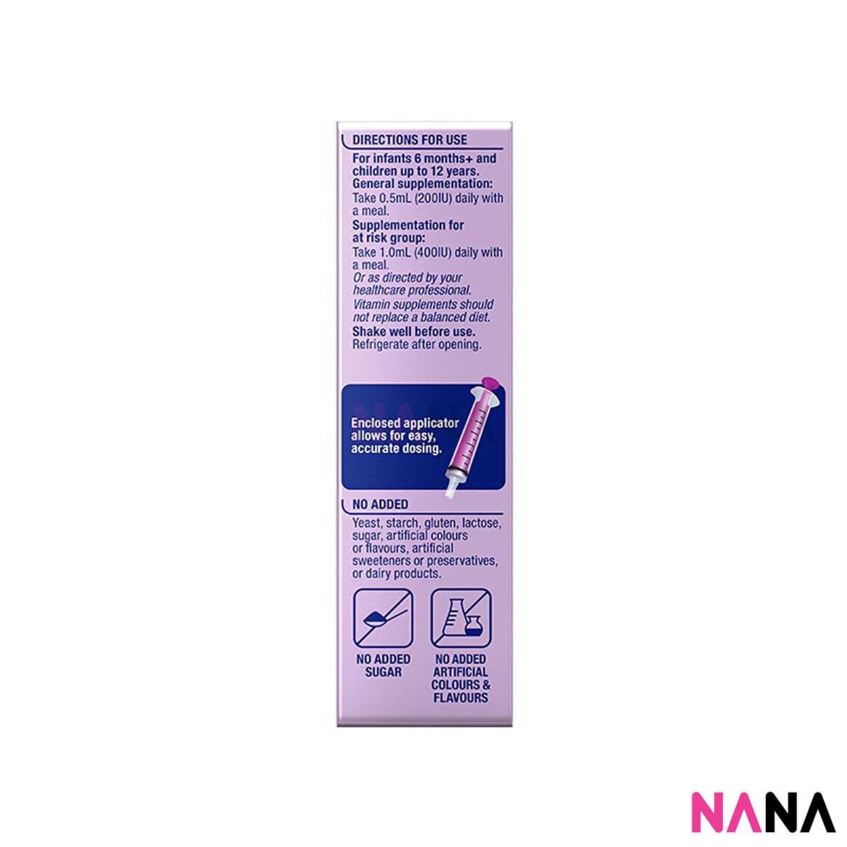 Ostelin Kids Vitamin D3 Liquid 20ml - Image 4