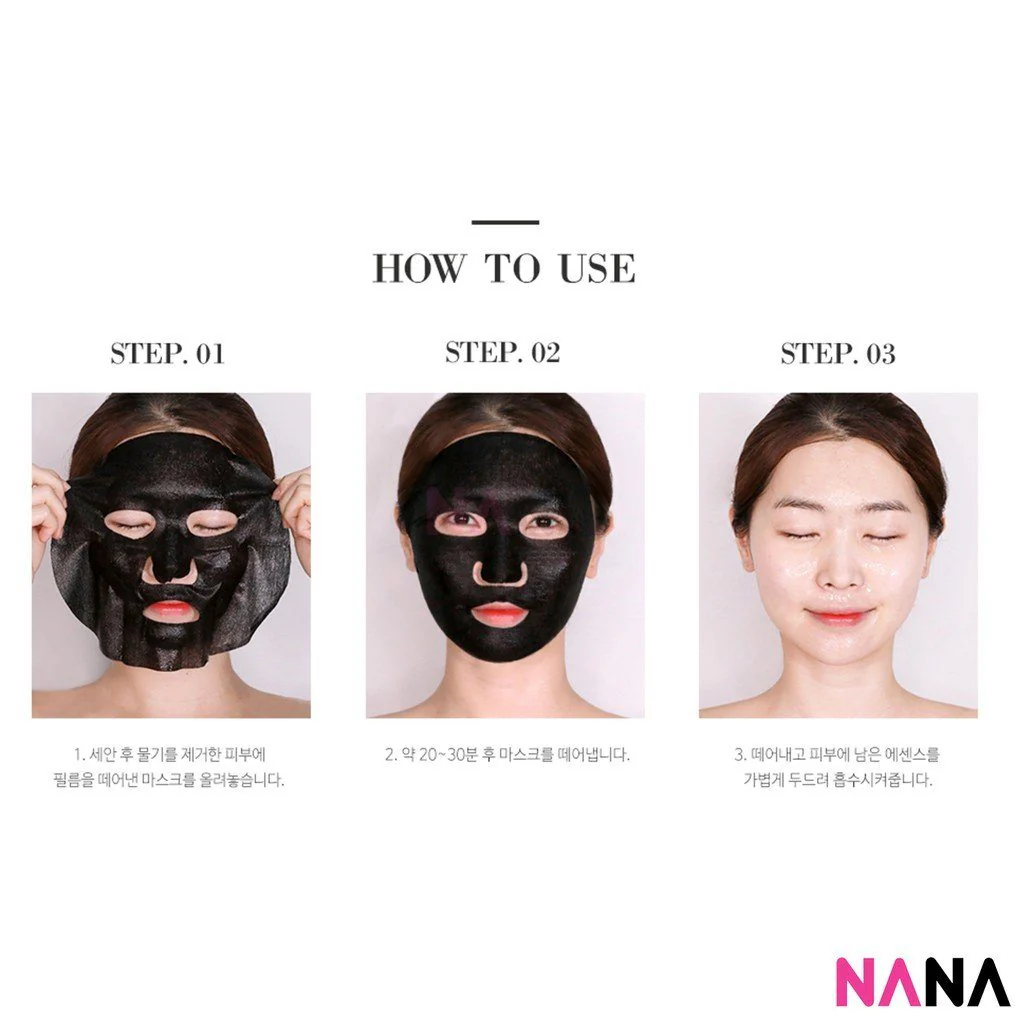 Papa Recipe Bombee Black Honey Mask Pack 25g x 10pcs [New Packaging] - Image 3