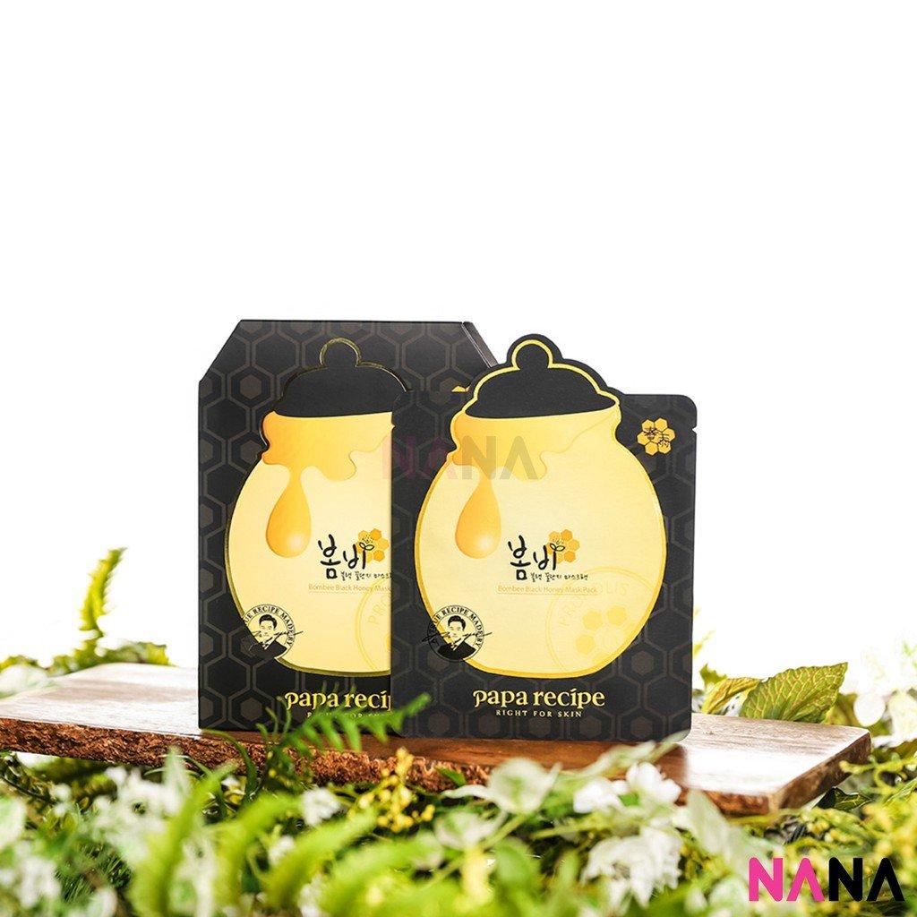 Papa Recipe Bombee Black Honey Mask Pack 25g x 10pcs [New Packaging] - Image 6