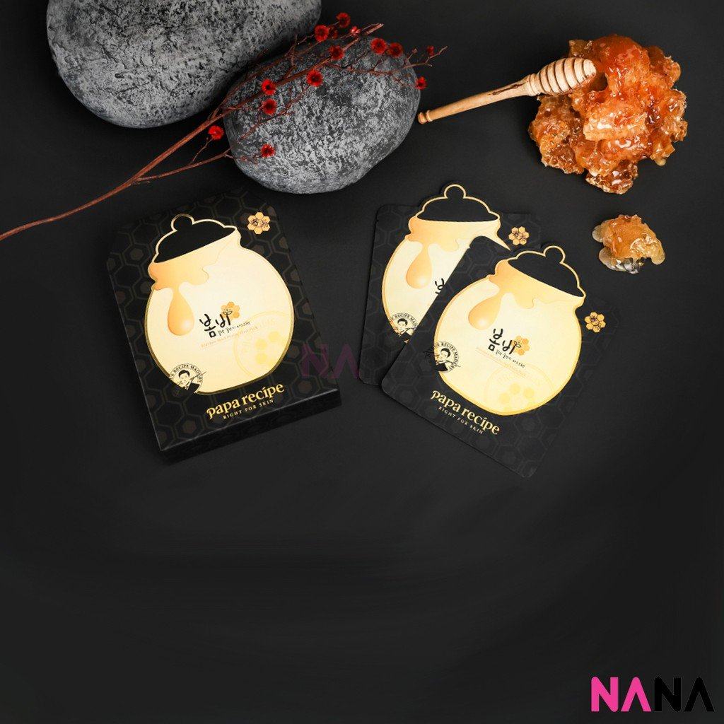Papa Recipe Bombee Black Honey Mask Pack 25g x 10pcs [New Packaging] - Image 7