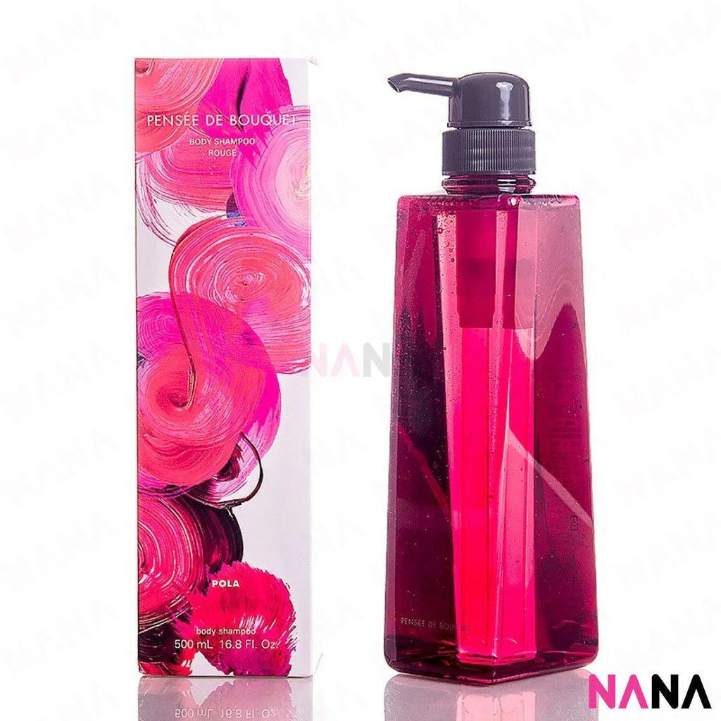 Pola Pensee De Bouquet Body Shampoo Rouge 500ml - Image 3
