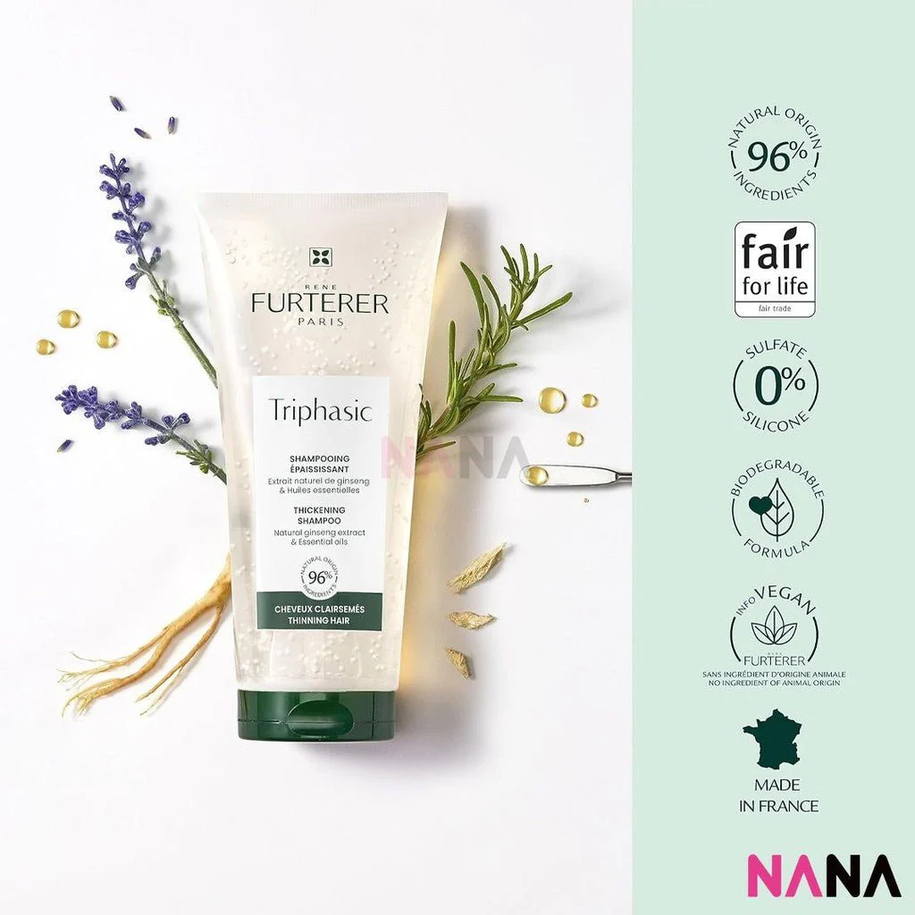 Rene Furterer Triphasic Thickening Anti Hair Loss Shampoo 250ml - Image 4