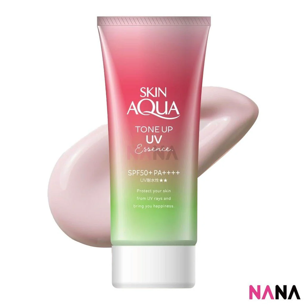 Rohto Skin Aqua Tone-up Happiness Aura SPF50+ PA++++ 80g - Image 3