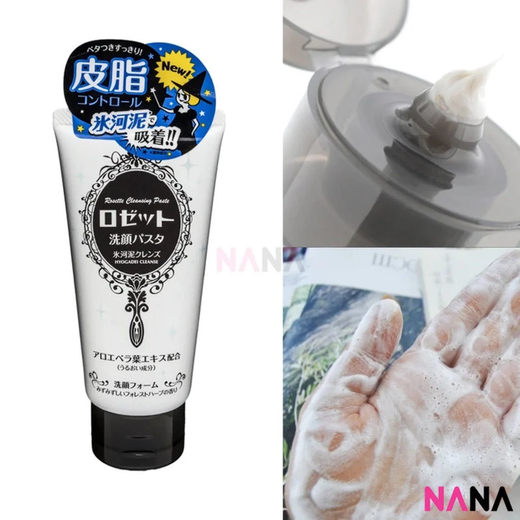 Rosette Cleansing Paste Glacial Clay 120g x 2 - White - Image 3