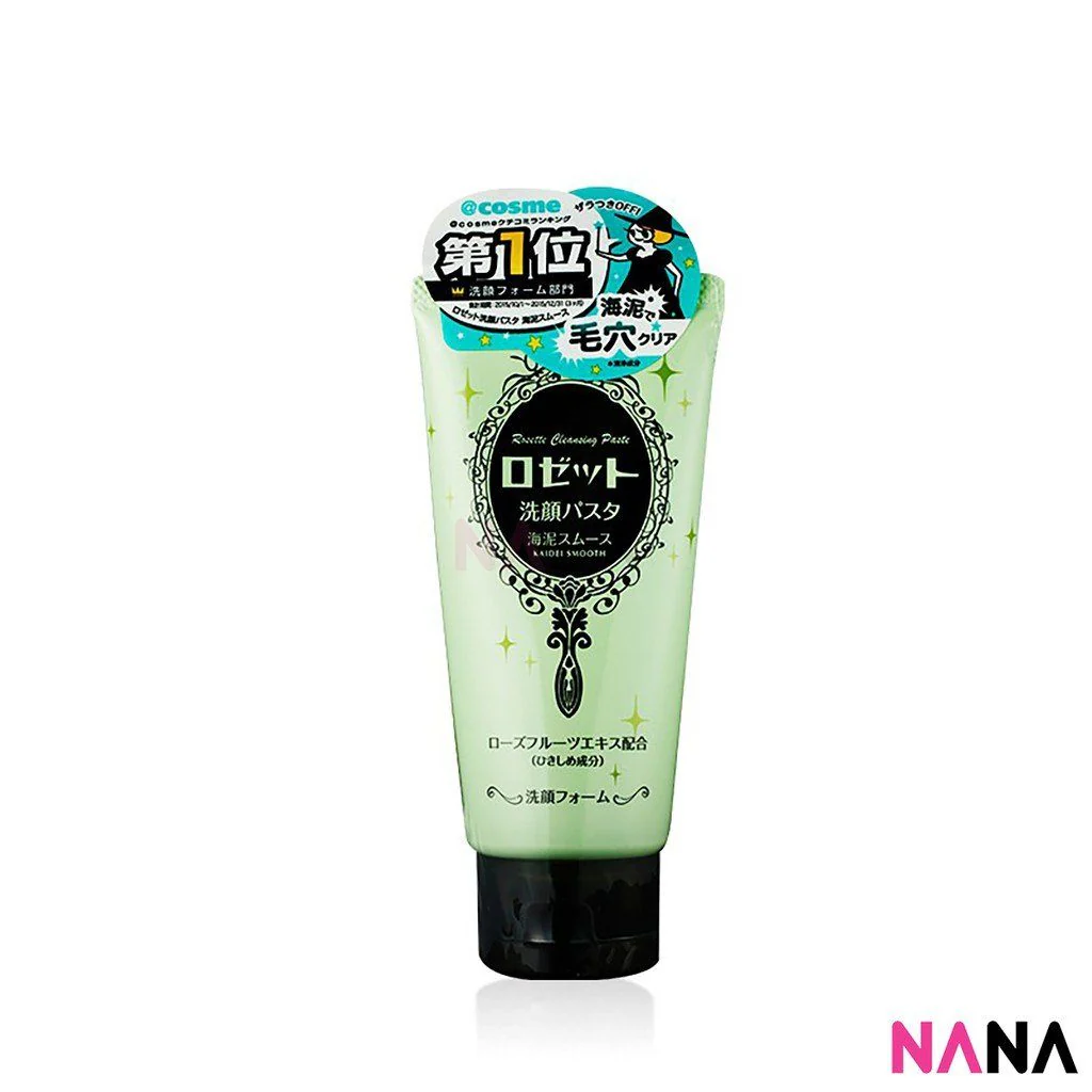 Rosette Japan Cleansing Foam/ Paste 120g - Ocean Clay/ Green (2pcs) - Image 3