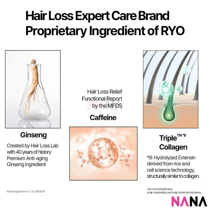 RYO Deep Cleansing & Cooling Shampoo 480ml - Green - Image 3