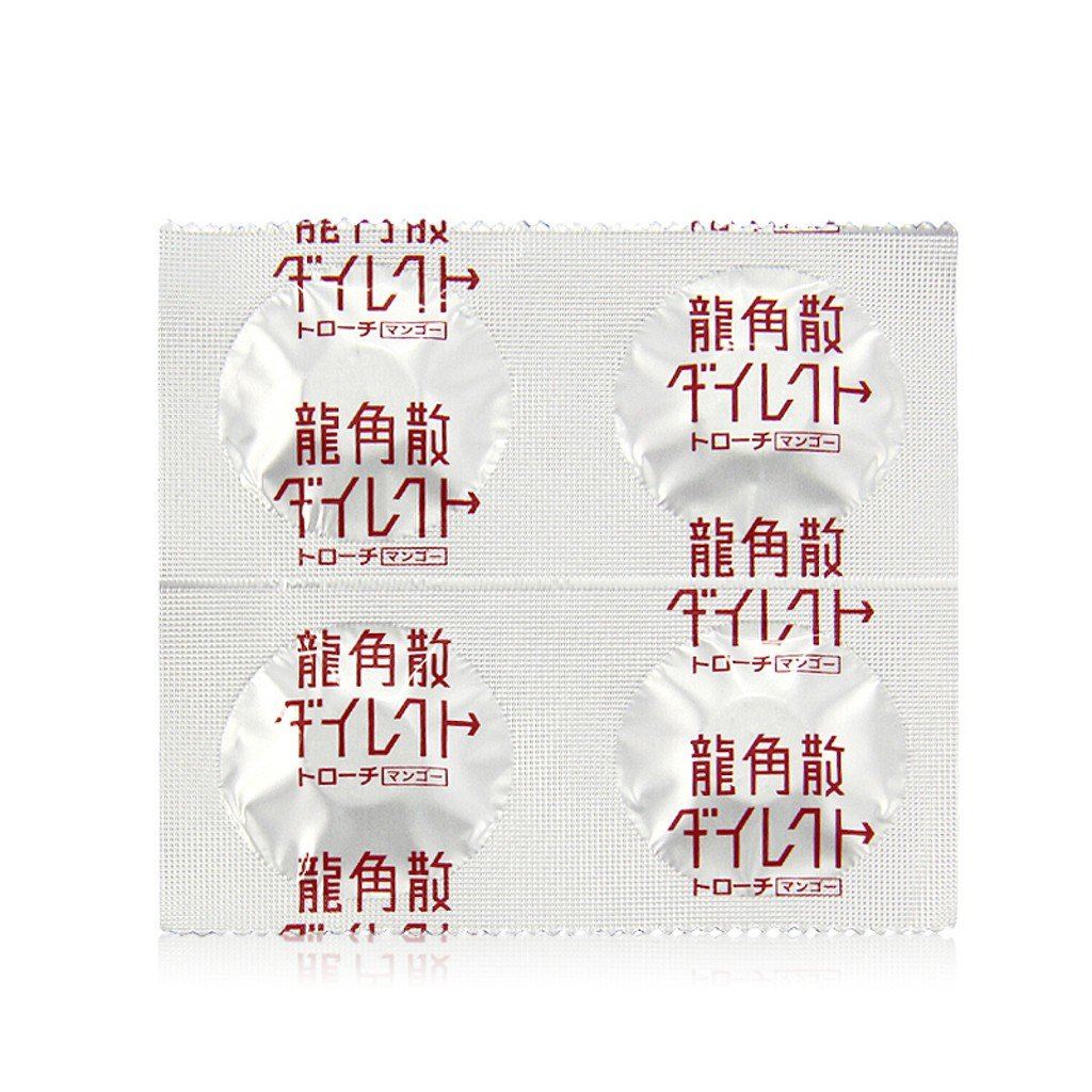 Ryukakusan Sore Throat Direct Lozenge Candy (Mango Flavor) 20 Tablets - Image 5