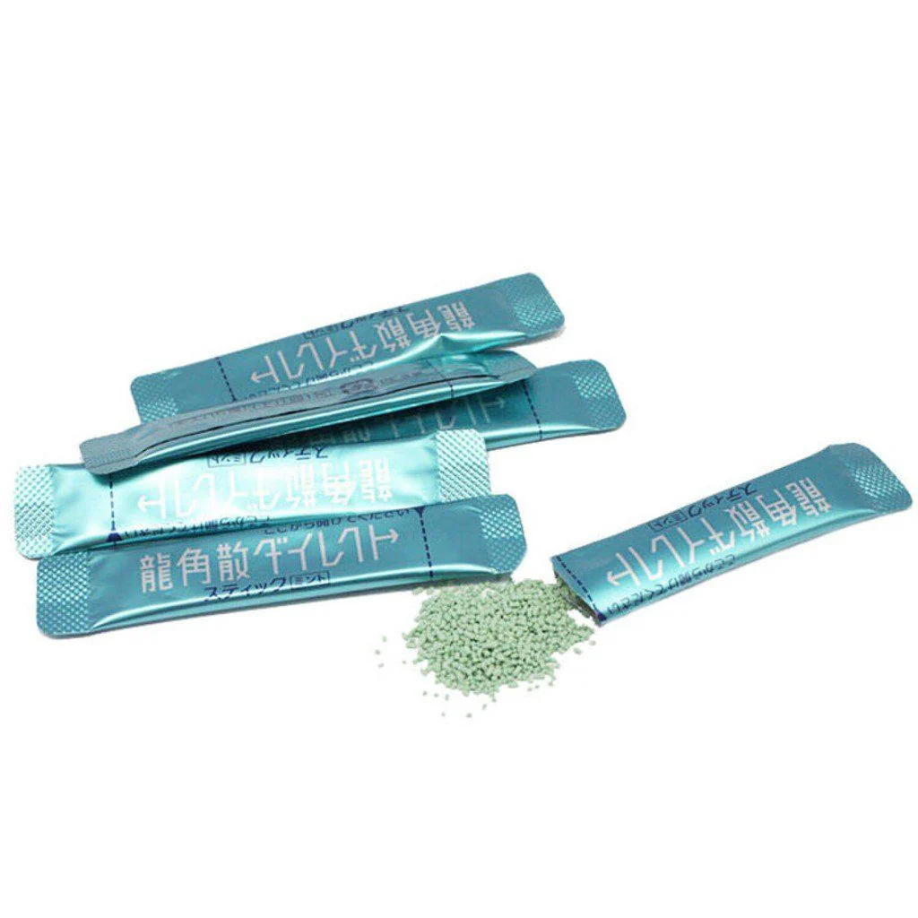 Ryukakusan Sore Throat Direct Stick Combo (Mint 16 sticks + Peach 16 sticks) - Image 5