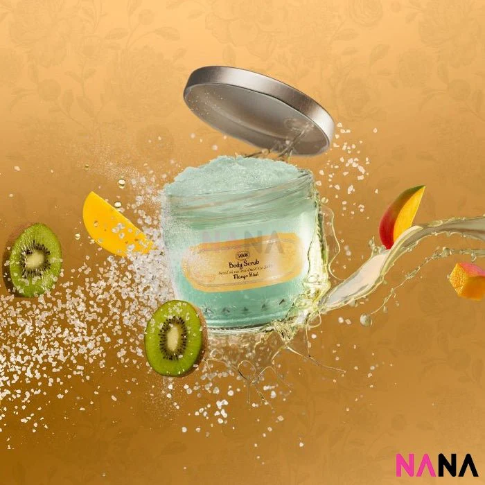 SABON Body Scrub Large - Mango Kiwi 600g - Image 2