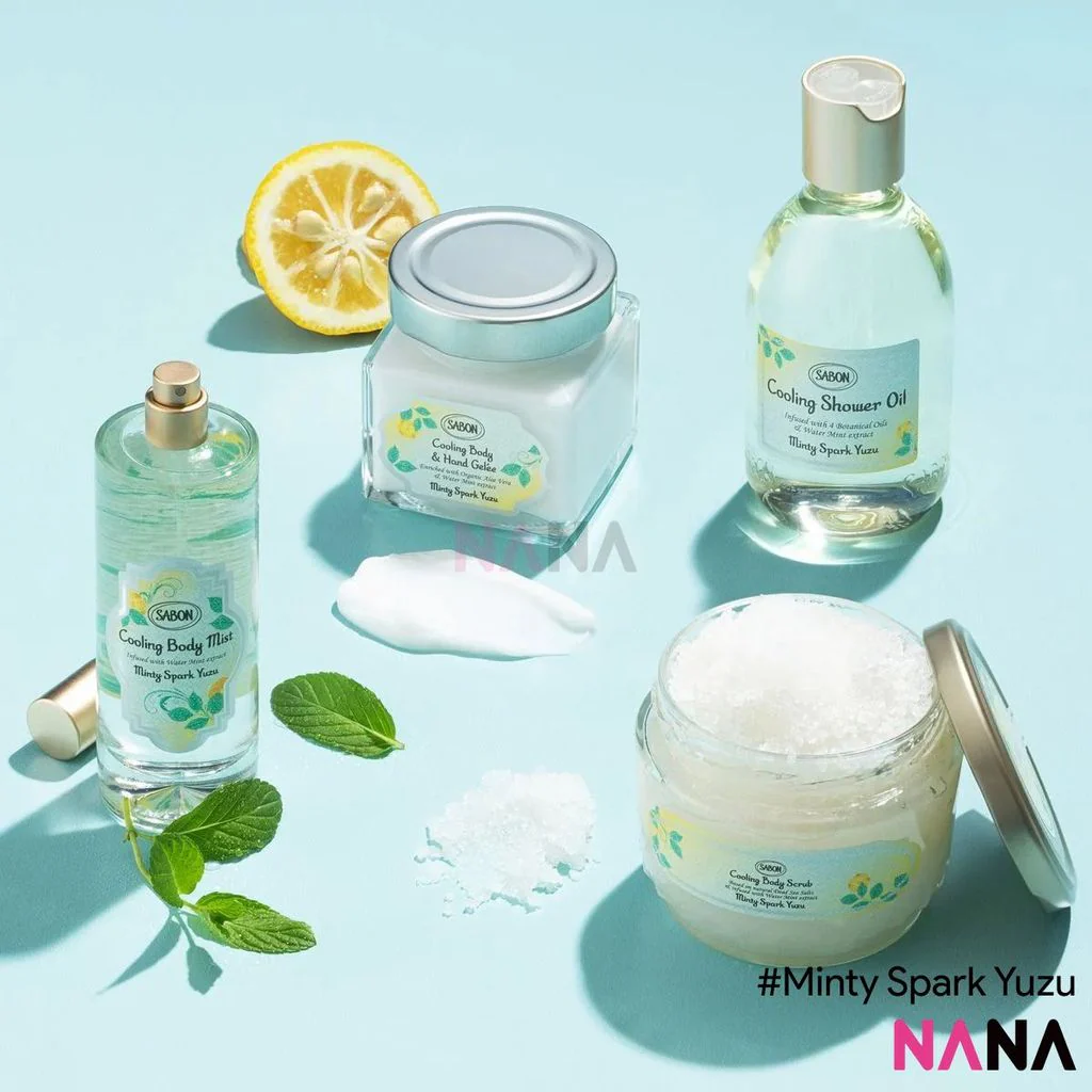 SABON Cooling Body Scrub Minty Spark Yuzu 320g - Image 3