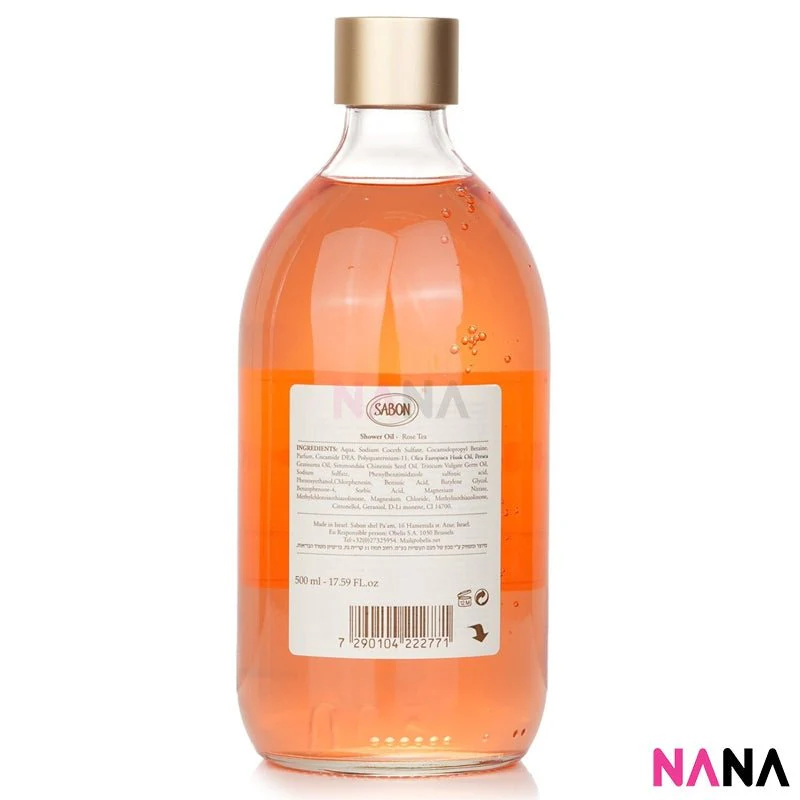 SABON Shower Oil - Rose Tea 500ml - Image 3